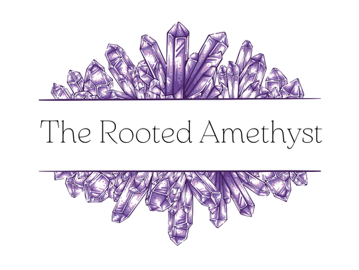 The Rooted Amethyst logo