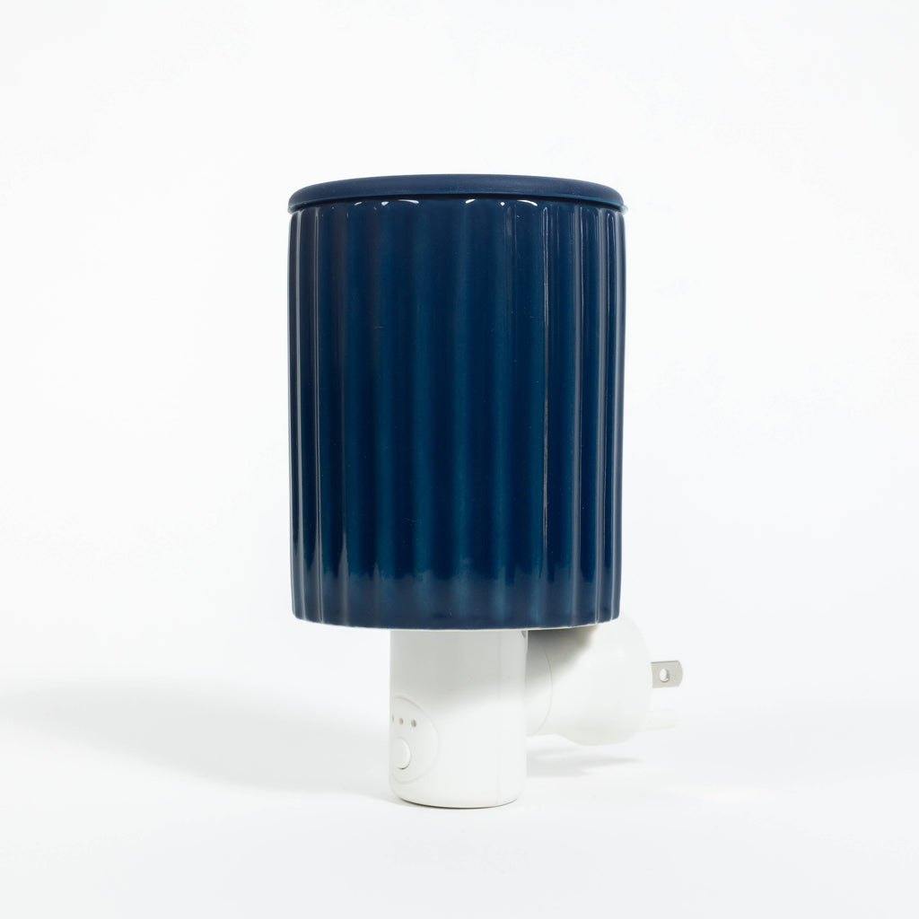 Outlet Wax Melt Warmer with 3,6, and 9 Hour Timer: Indigo