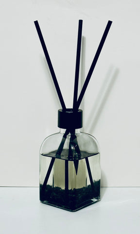 Dark Kiss Reed Diffuser with Obsidian